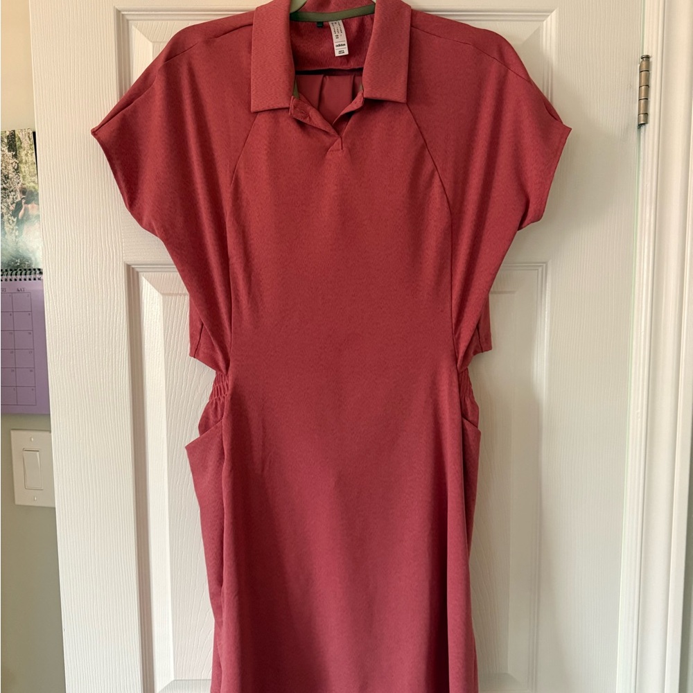 Adidas Women's Golf Dress in Pink
